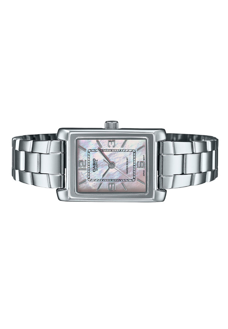 Casio LTP-1234DS-4A Analog Stainless Steel Watch for Women-Watch Portal Philippines