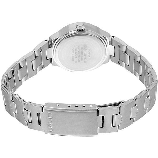 Casio LTP-1241D-1ADF Silver/Black Stainless Steel Strap Watch for Women-Watch Portal Philippines