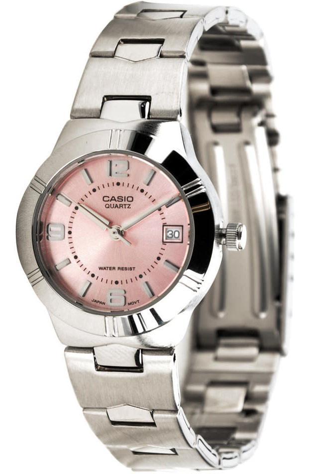 Casio LTP-1241D-4A3DF Silver Stainless Steel Strap Watch for Women-Watch Portal Philippines