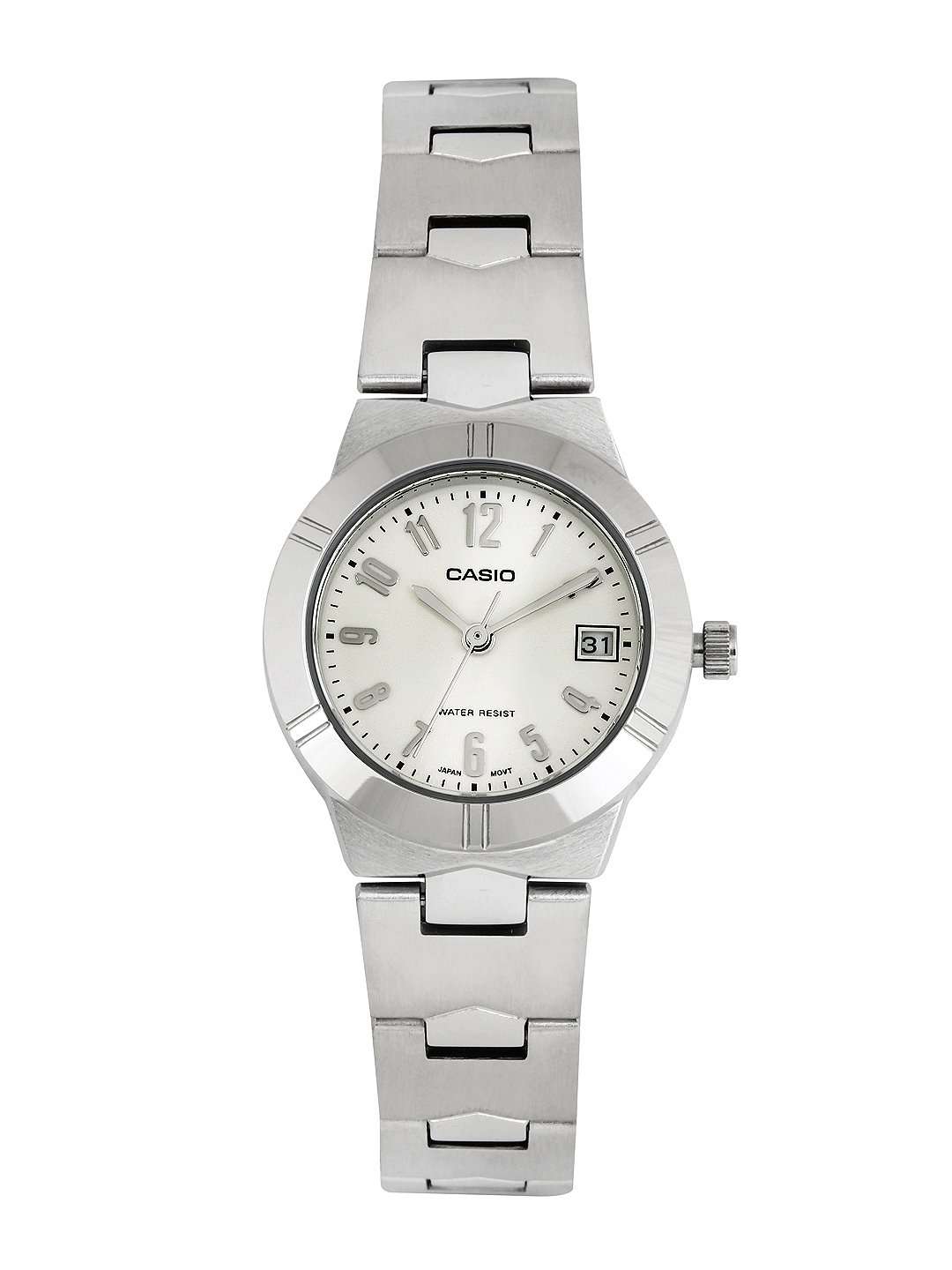Casio LTP-1241D-7A2DF Silver Stainless Steel Strap Watch for Women-Watch Portal Philippines