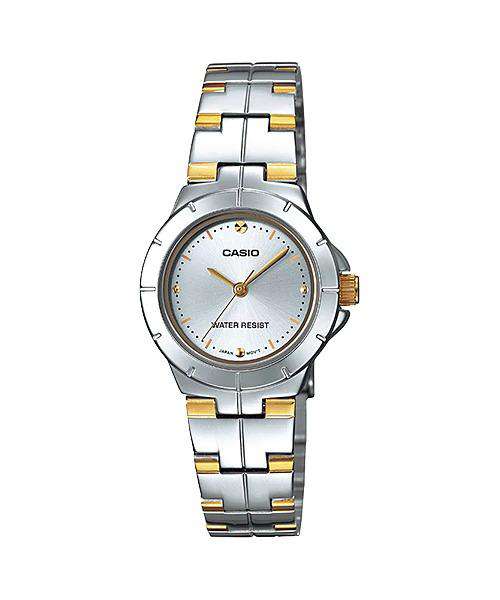 Casio LTP-1242SG-7C Two Tone Stainless Steel Strap Watch for Women-Watch Portal Philippines