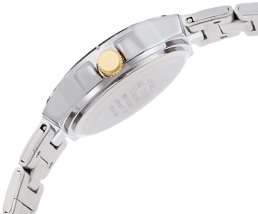 Casio LTP-1242SG-9C Two Tone Gold Dial Watch for Women-Watch Portal Philippines