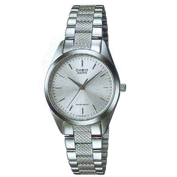 Casio LTP-1274D-7ADF Silver Stainless Steel Strap Watch for Women-Watch Portal Philippines