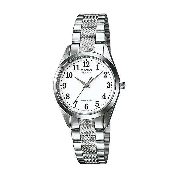 Casio LTP-1274D-7BDF Silver Stainless Steel Strap Watch for Women-Watch Portal Philippines