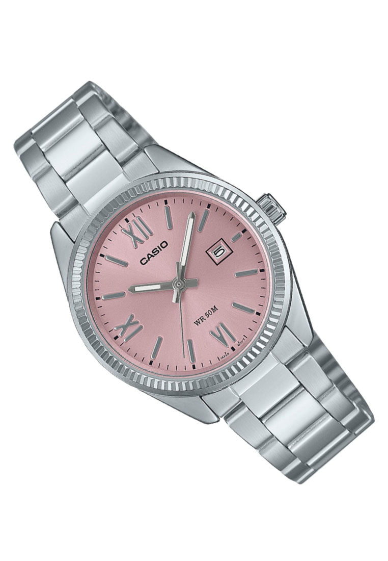 Casio LTP-1302DD-4A1 Analog Stainless Steel Strap Watch for Women-Watch Portal Philippines