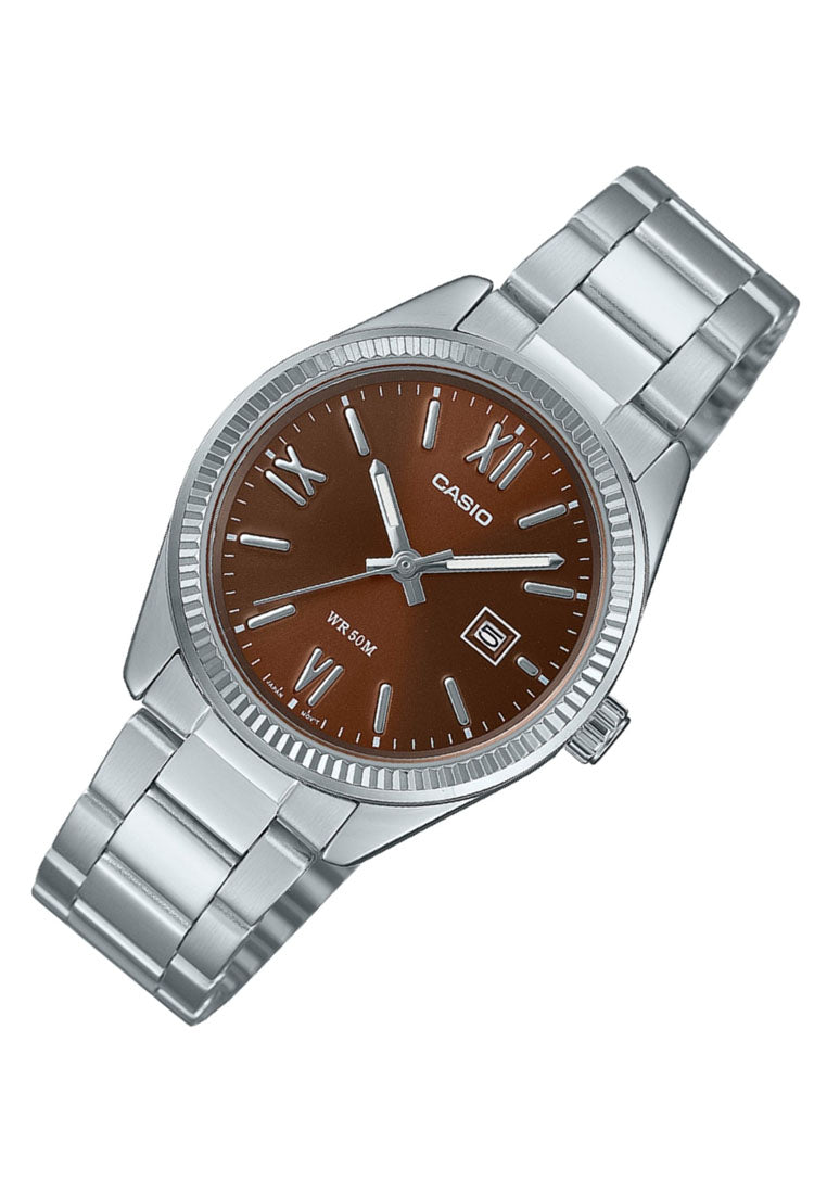 Casio LTP-1302DD-5A Analog Stainless Steel Strap Watch for Women-Watch Portal Philippines