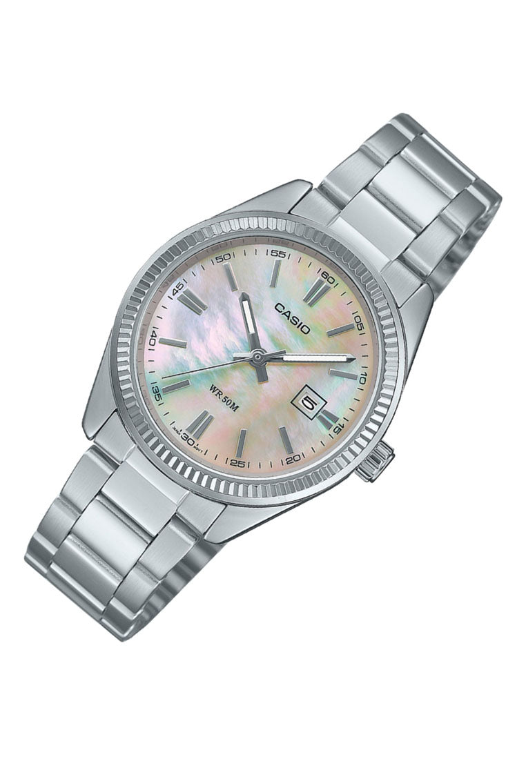 Casio LTP-1302DS-4A Analog Stainless Steel Strap Watch for Women-Watch Portal Philippines
