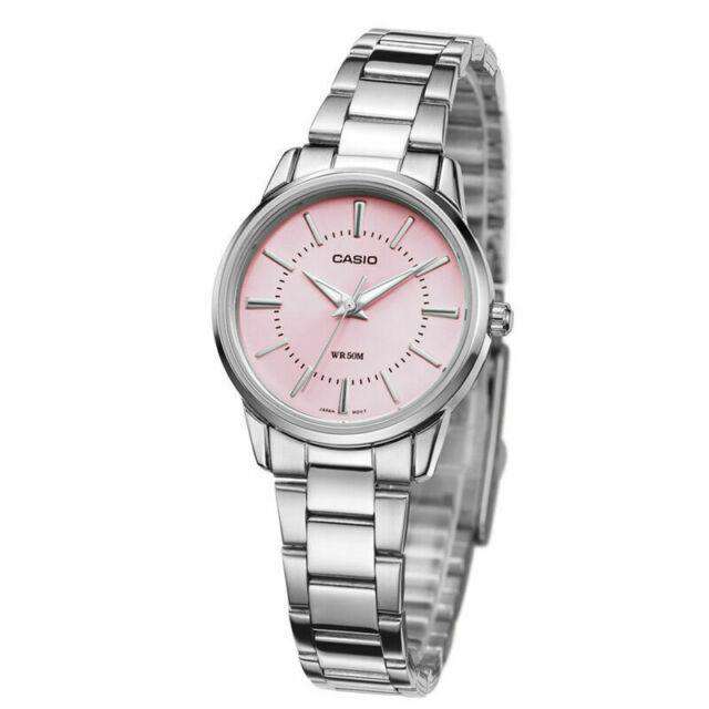 Casio LTP-1303D-4AVDF Silver Stainless Steel Strap Watch for Women-Watch Portal Philippines