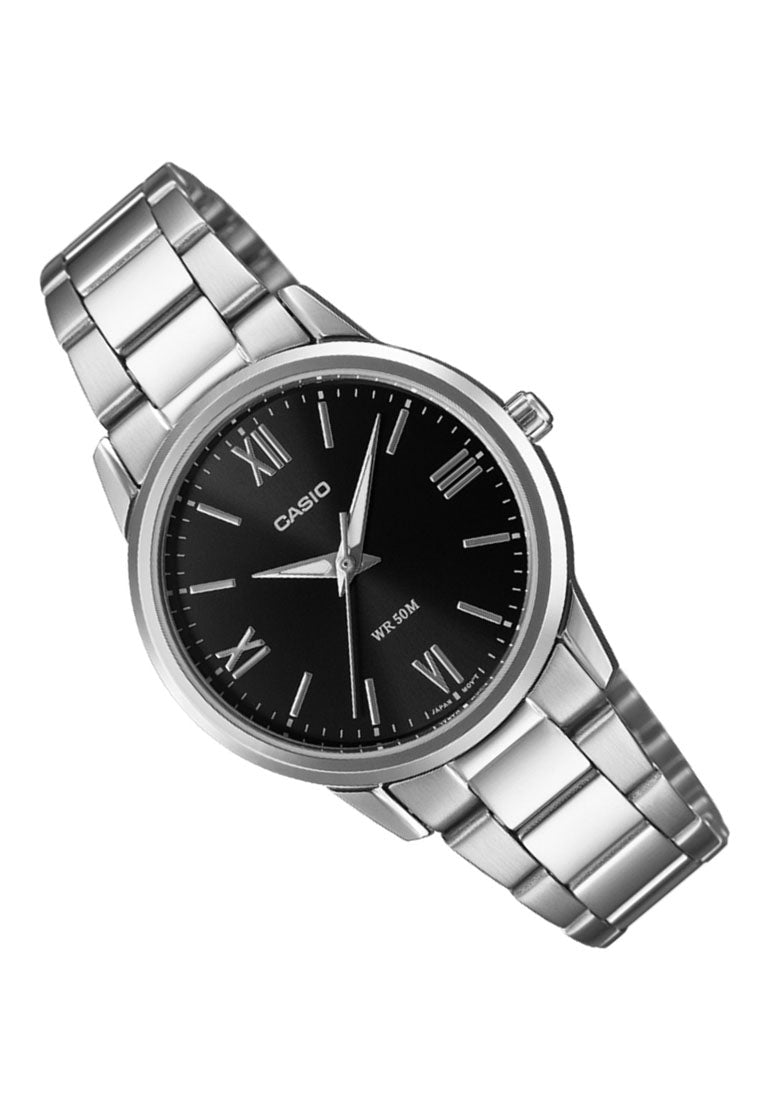Casio LTP-1303DD-1A Analog Stainless Steel Strap Watch for Women-Watch Portal Philippines
