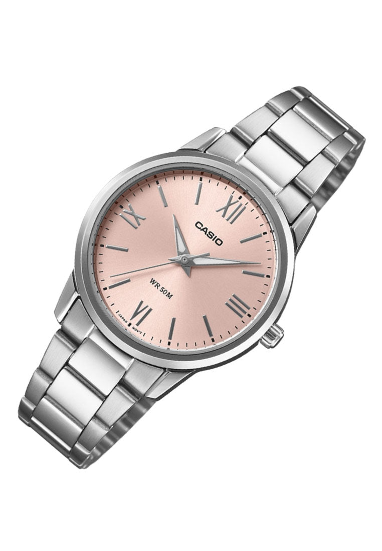 Casio LTP-1303DD-4A Analog Stainless Steel Strap Watch for Women-Watch Portal Philippines
