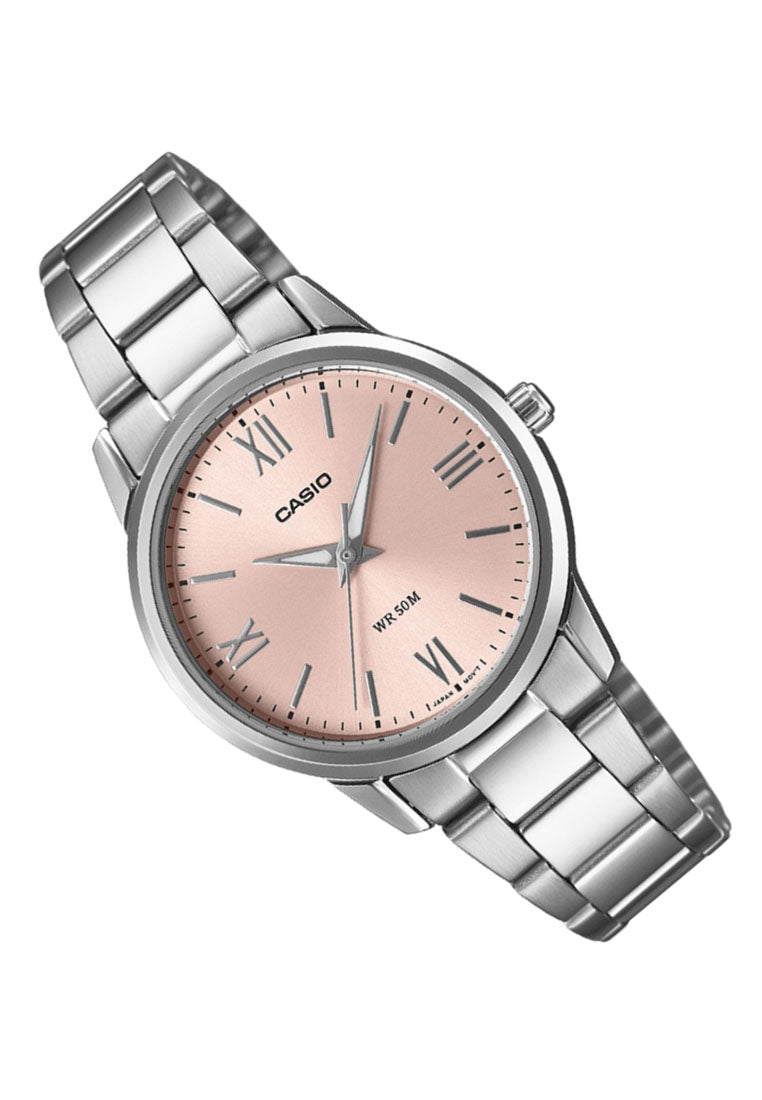 Casio LTP-1303DD-4A Analog Stainless Steel Strap Watch for Women-Watch Portal Philippines
