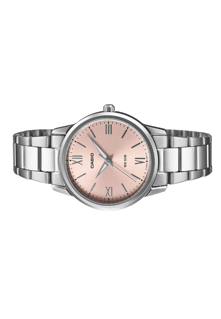 Casio LTP-1303DD-4A Analog Stainless Steel Strap Watch for Women-Watch Portal Philippines