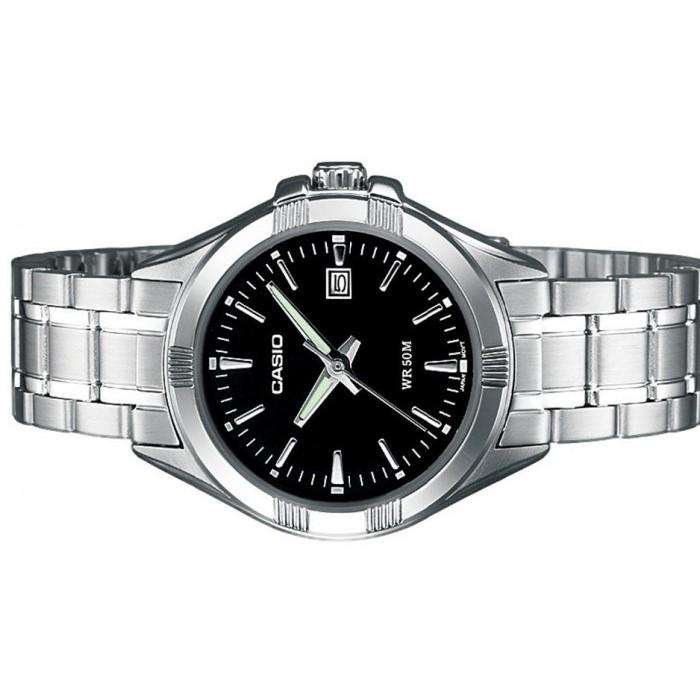 Casio LTP-1308D-1AVDF Silver Stainless Steel Strap Watch for Women-Watch Portal Philippines