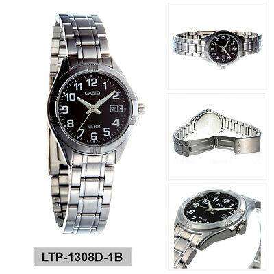 Casio LTP-1308D-1BVDF Silver Stainless Steel Strap Watch for Women-Watch Portal Philippines