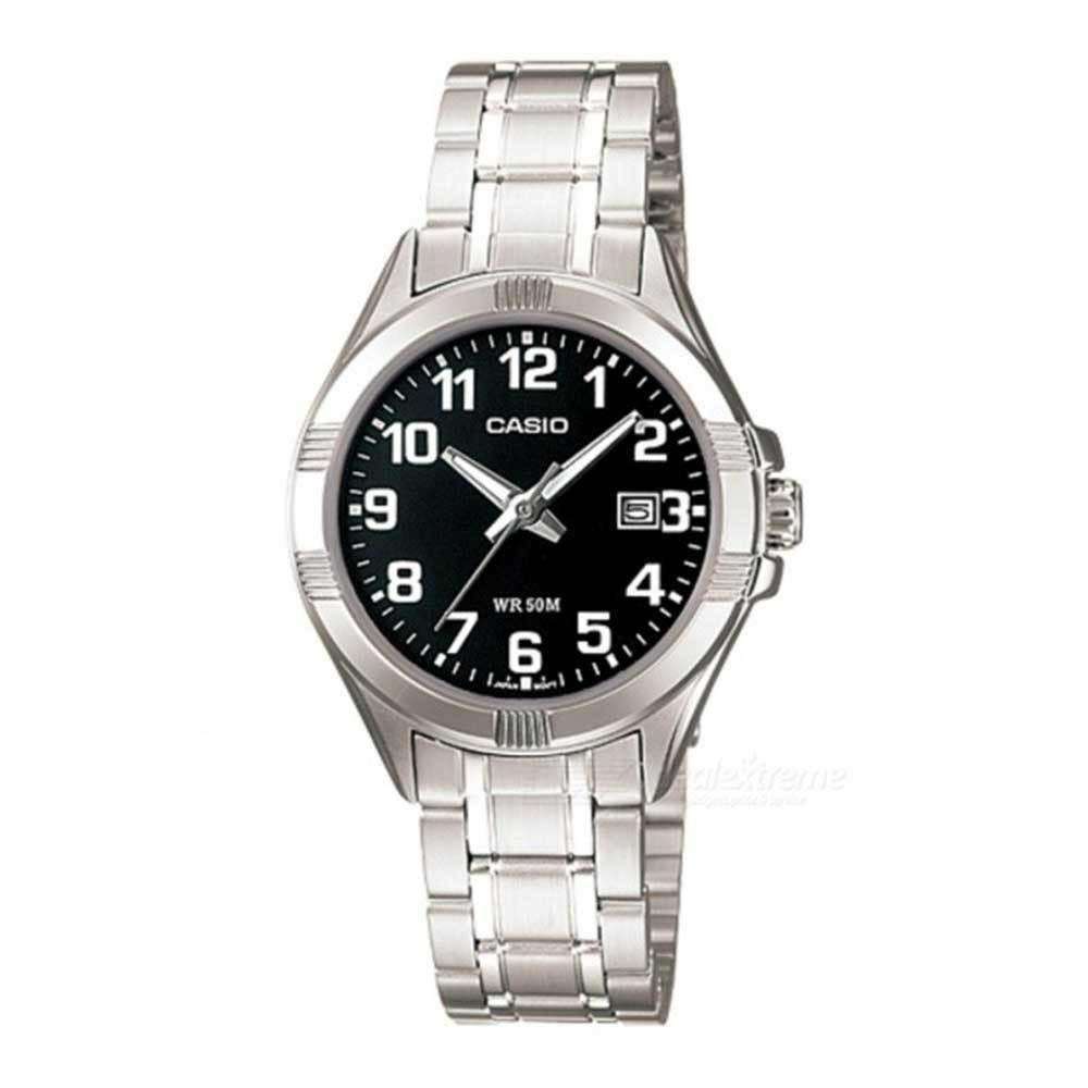 Casio LTP-1308D-1BVDF Silver Stainless Steel Strap Watch for Women-Watch Portal Philippines