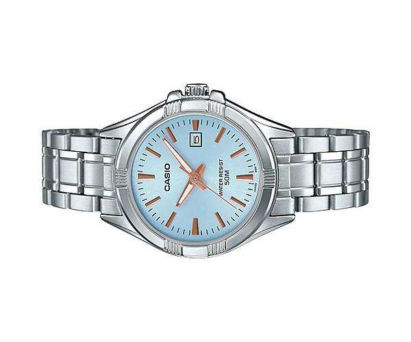 Casio LTP-1308D-2AVDF Silver Stainless Steel Strap Watch for Women-Watch Portal Philippines