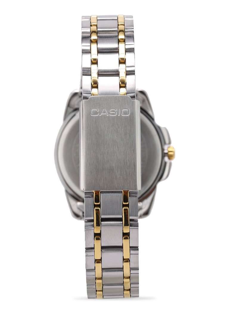 Casio LTP-1314SG-1AVDF Two Tone Stainless Steel Strap Watch for Women-Watch Portal Philippines