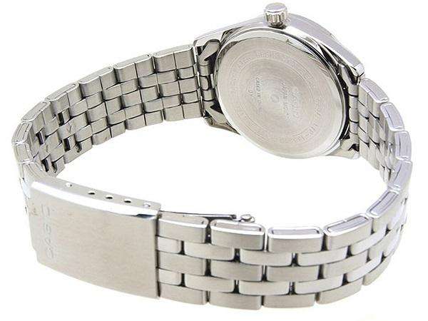 Casio LTP-1335D-1AVDF Silver Stainless Steel Strap Watch for Women-Watch Portal Philippines