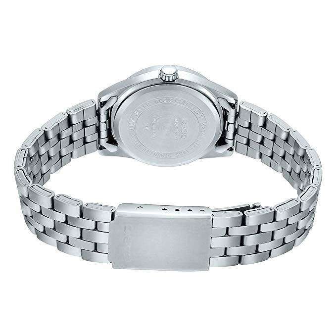 Casio LTP-1335D-2AVDF Silver Stainless Steel Strap Watch for Women-Watch Portal Philippines