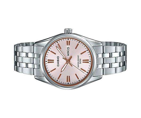 Casio LTP-1335D-4AVDF Silver Stainless Steel Strap Watch for Women-Watch Portal Philippines