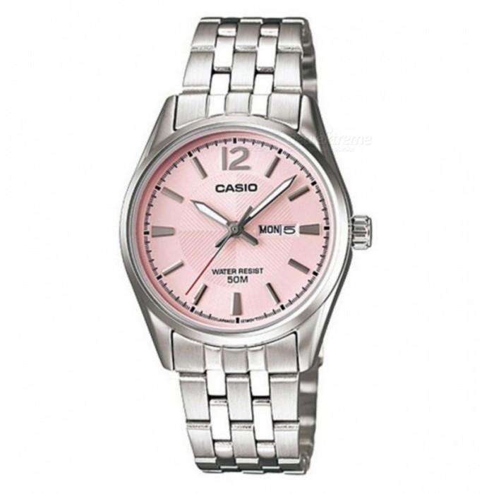 Casio LTP-1335D-5AVDF Silver Stainless Steel Strap Watch for Women-Watch Portal Philippines