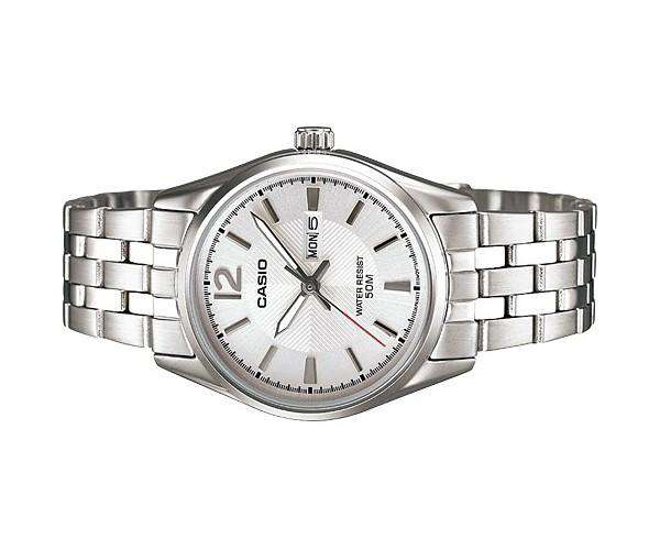 Casio LTP-1335D-7AVDF Silver Stainless Steel Strap Watch for Women-Watch Portal Philippines