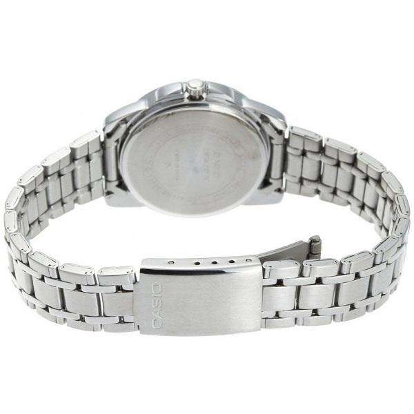 Casio LTP-1335D-7AVDF Silver Stainless Steel Strap Watch for Women-Watch Portal Philippines