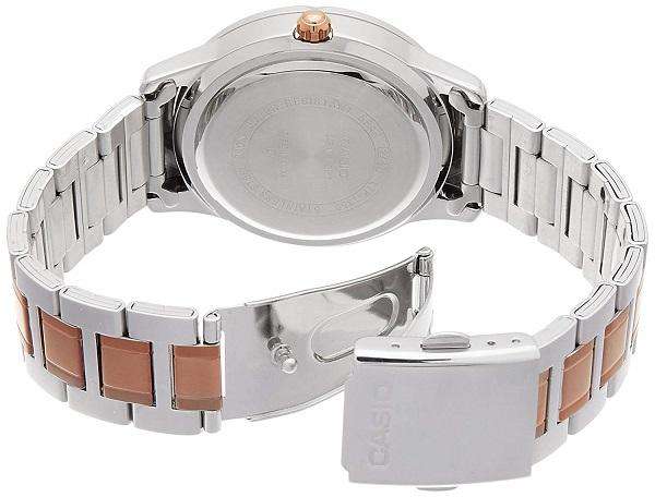 Casio LTP-1359RG-7AVDF Two Tone Stainless Steel Strap Watch for Women-Watch Portal Philippines