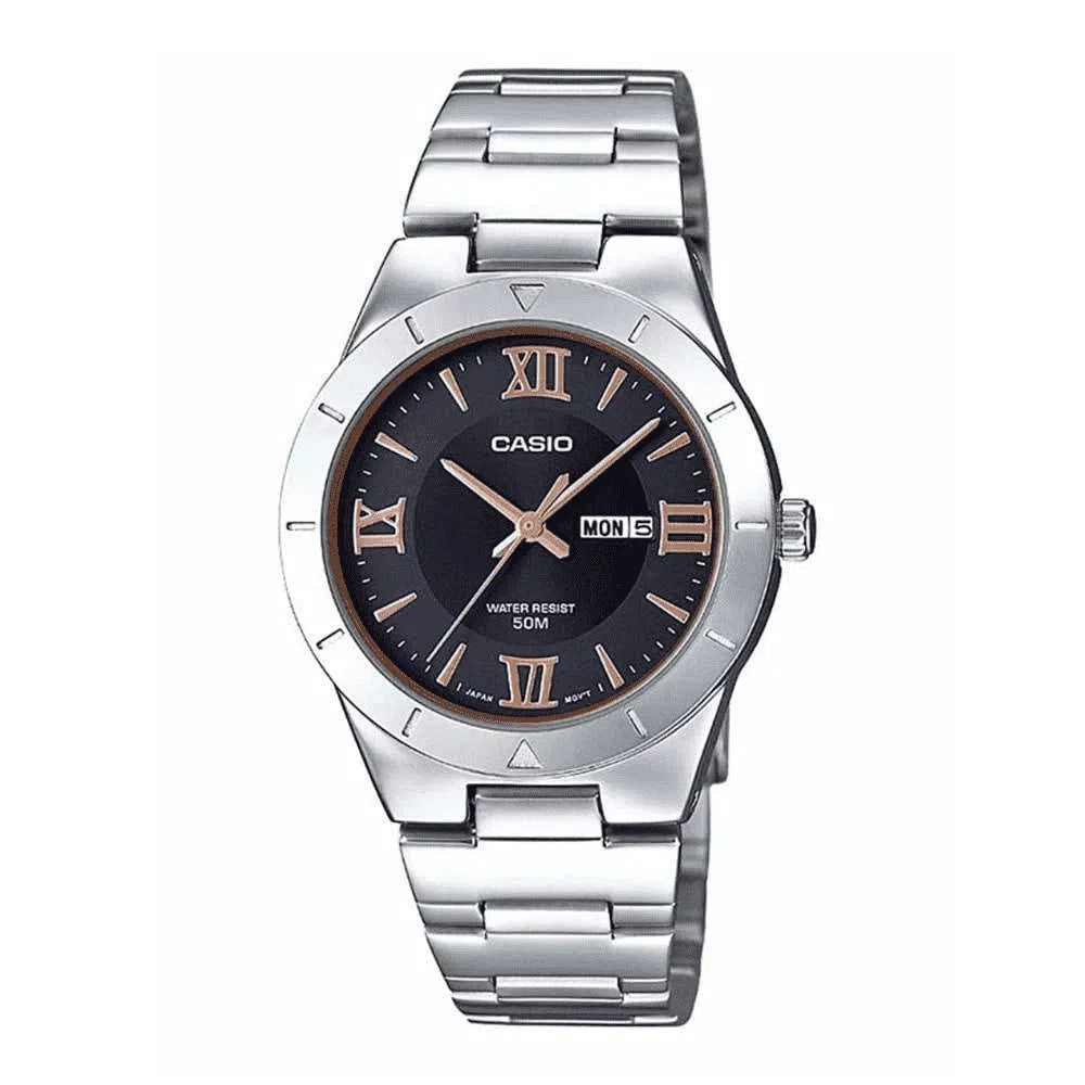 Casio LTP-1410D-1A Silver Stainless Watch for Women-Watch Portal Philippines