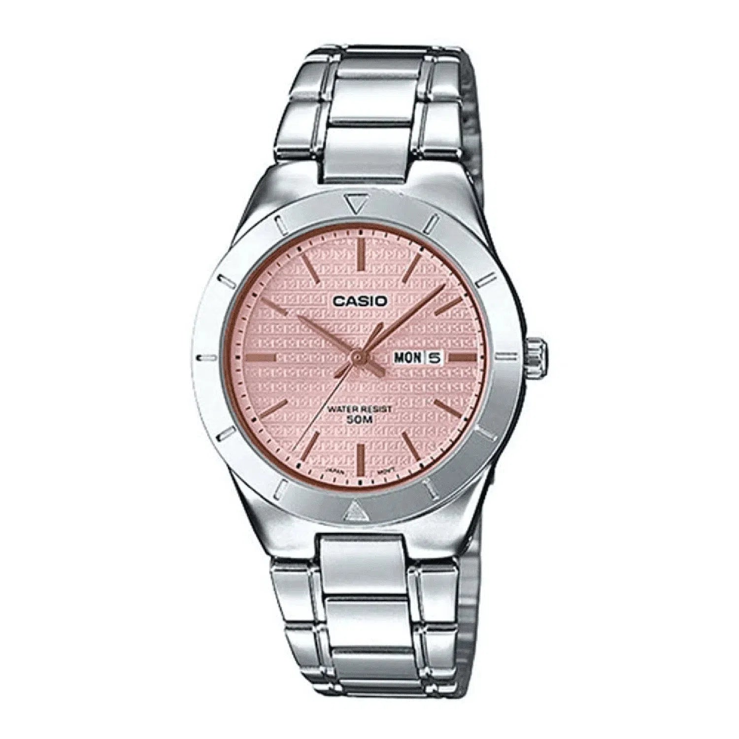Casio LTP-1410D-4A2 Silver Stainless Watch for Women-Watch Portal Philippines