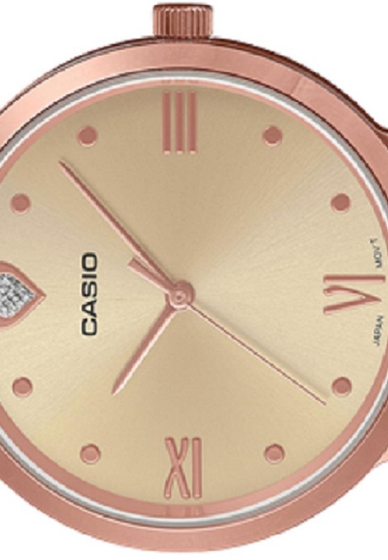 Casio LTP-2022VPG-9C Analog Stainless Steel Strap Watch For Women-Watch Portal Philippines