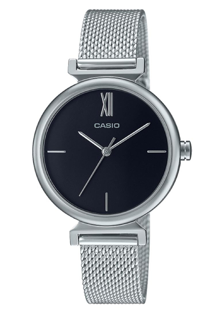 Casio LTP-2023VM-1CDR Analog Stainless Steel Strap Watch For Women-Watch Portal Philippines