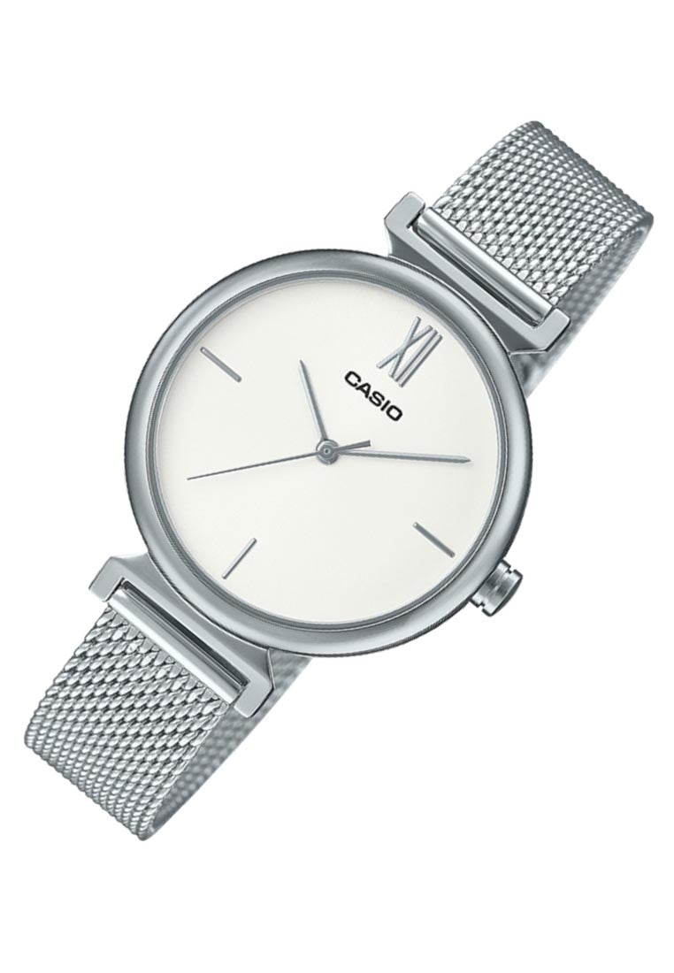Casio LTP-2023VM-7CDR Analog Stainless Steel Strap Watch For Women-Watch Portal Philippines