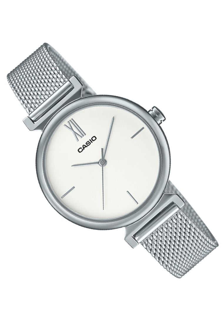 Casio LTP-2023VM-7CDR Analog Stainless Steel Strap Watch For Women-Watch Portal Philippines