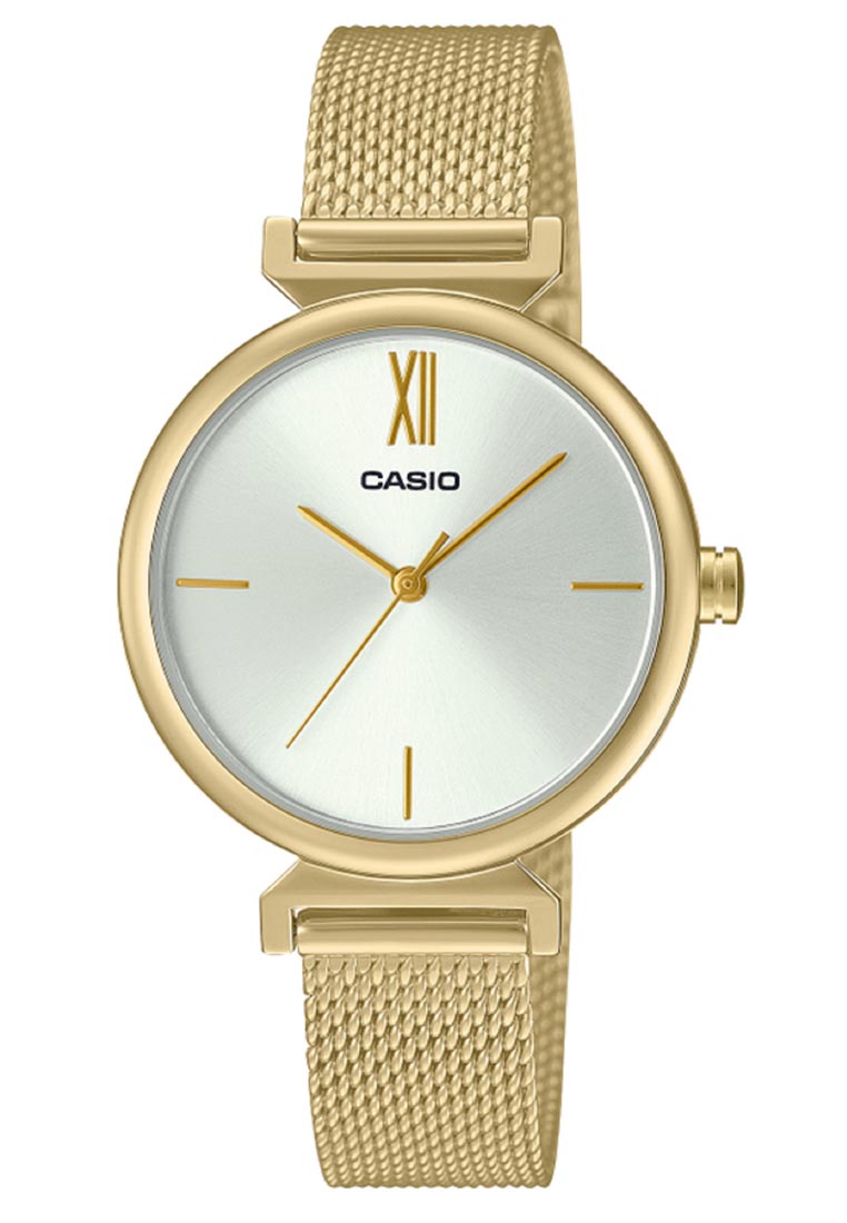Casio Ltp-2023vmg-7cdr Analog Stainless Steel Strap Watch For Women-Watch Portal Philippines