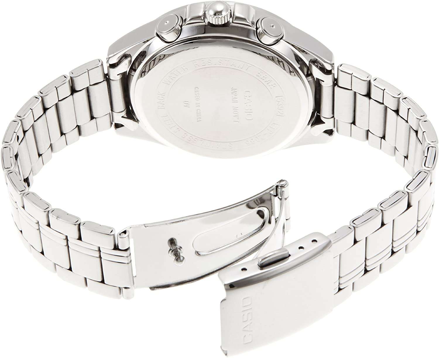 Casio LTP-2086D-1A Silver Stainless Watch for Women-Watch Portal Philippines