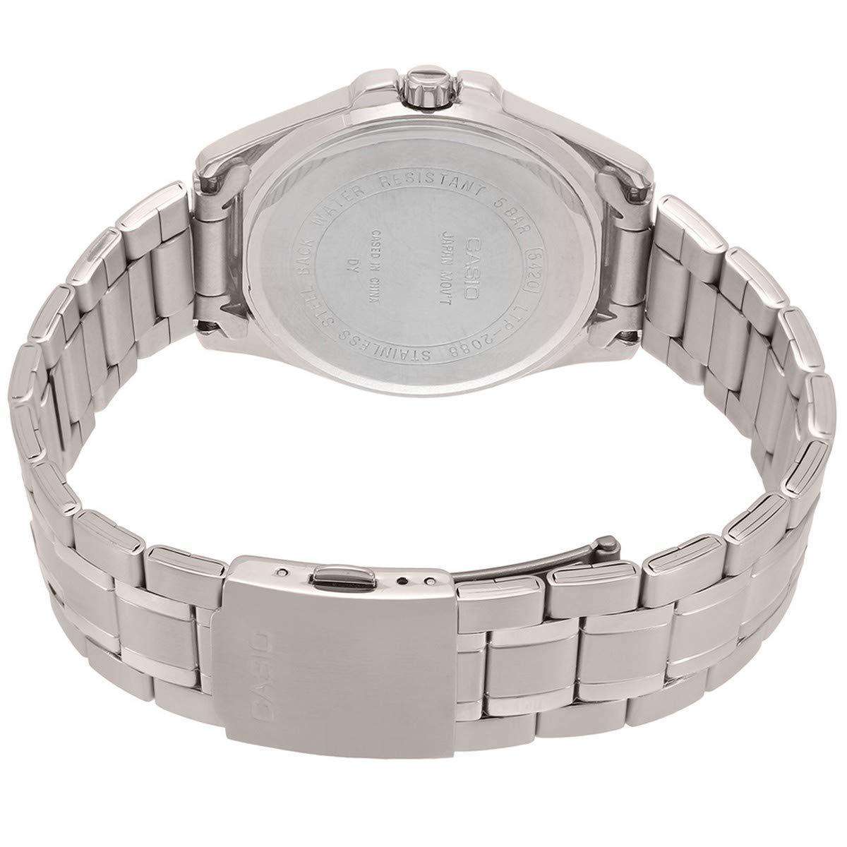 Casio LTP-2088D-4A Silver Stainless Watch for Women-Watch Portal Philippines