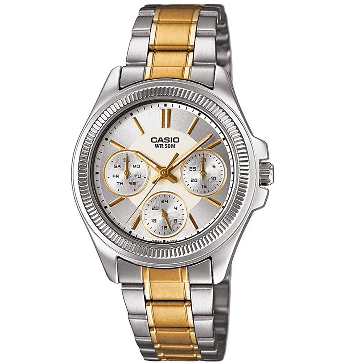 Casio LTP-2088SG-7A Two-Toned Stainless Watch for Women-Watch Portal Philippines
