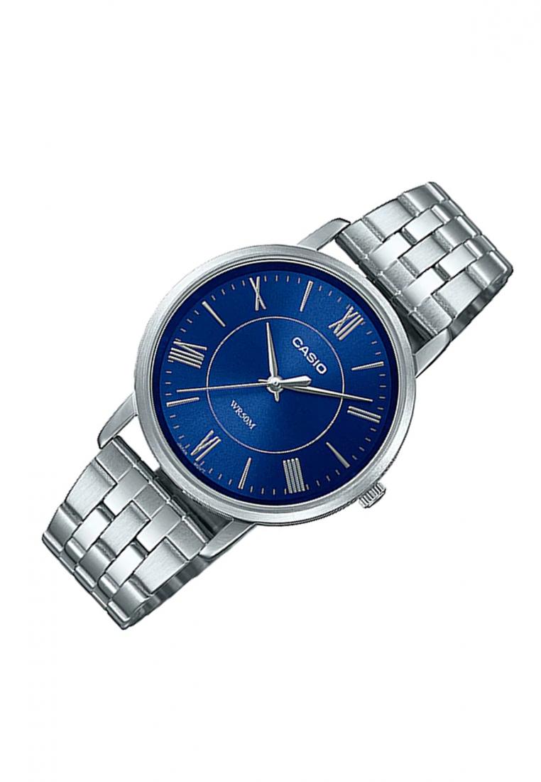 Casio LTP-B110D-2A Analog Stainless Steel Strap Watch For Women-Watch Portal Philippines