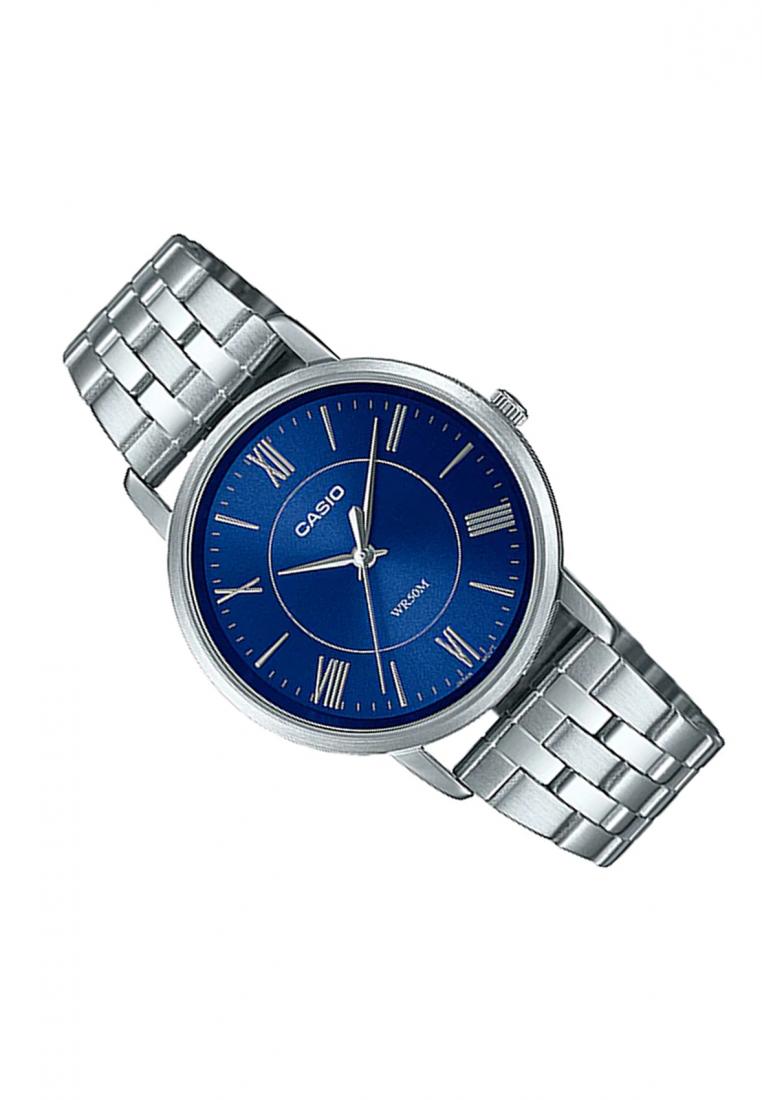 Casio LTP-B110D-2A Analog Stainless Steel Strap Watch For Women-Watch Portal Philippines