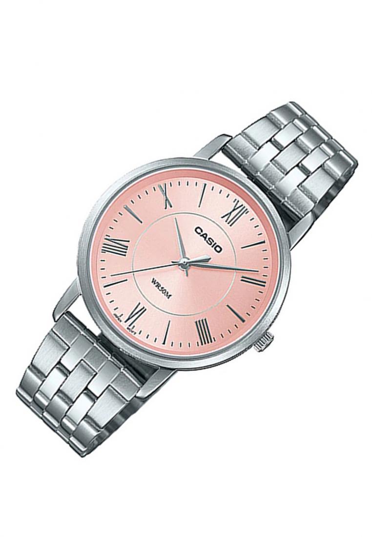 Casio LTP-B110D-4A Analog Stainless Steel Strap Watch For Women-Watch Portal Philippines