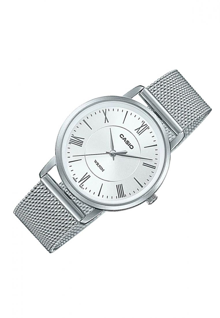 Casio LTP-B110M-7A Analog Stainless Steel Strap Watch For Women-Watch Portal Philippines