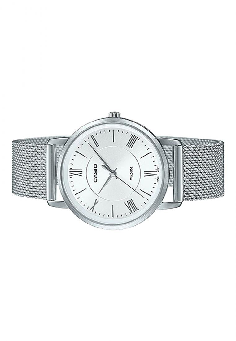 Casio LTP-B110M-7A Analog Stainless Steel Strap Watch For Women-Watch Portal Philippines