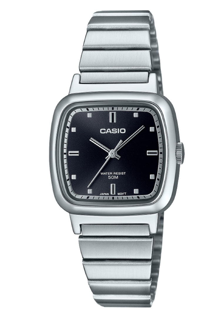 Casio LTP-B140D-1A Analog Stainless Steel Strap Watch For Women-Watch Portal Philippines