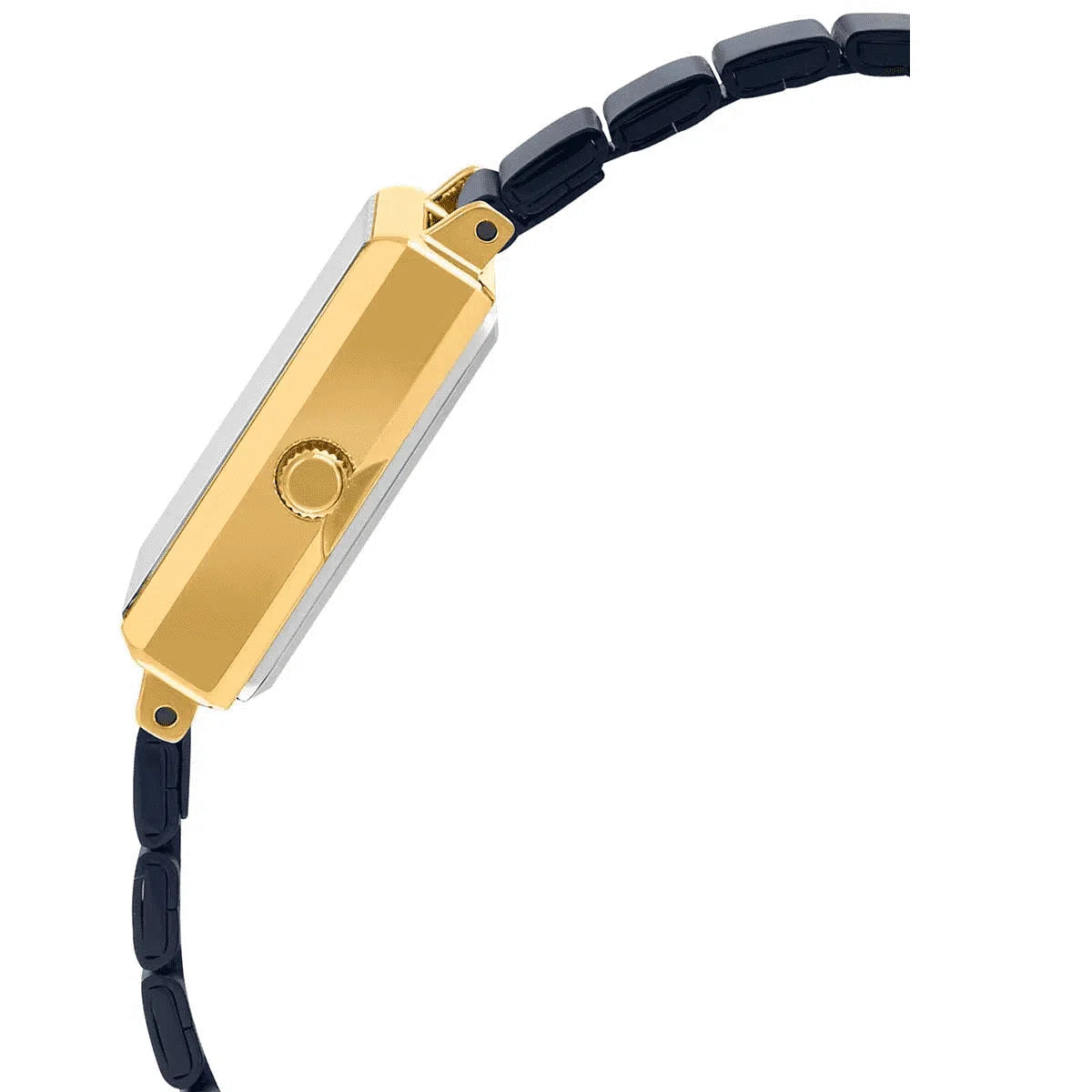 Casio LTP-E155GB-1A Gold and Black Stainless Watch for Women-Watch Portal Philippines