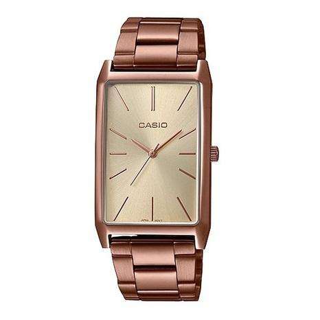 Casio LTP-E156R-9A Rose Gold Stainless Watch for Women-Watch Portal Philippines