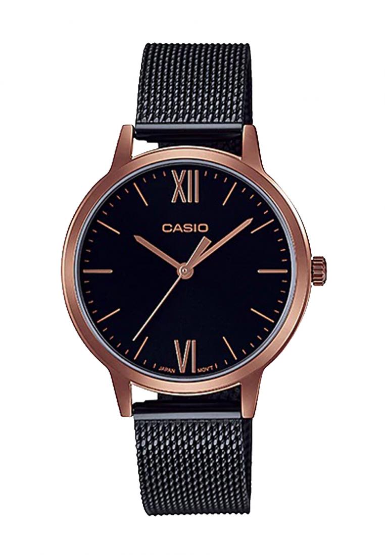 Casio LTP-E157MRB-1B Analog Stainless Steel Strap Watch For Women-Watch Portal Philippines