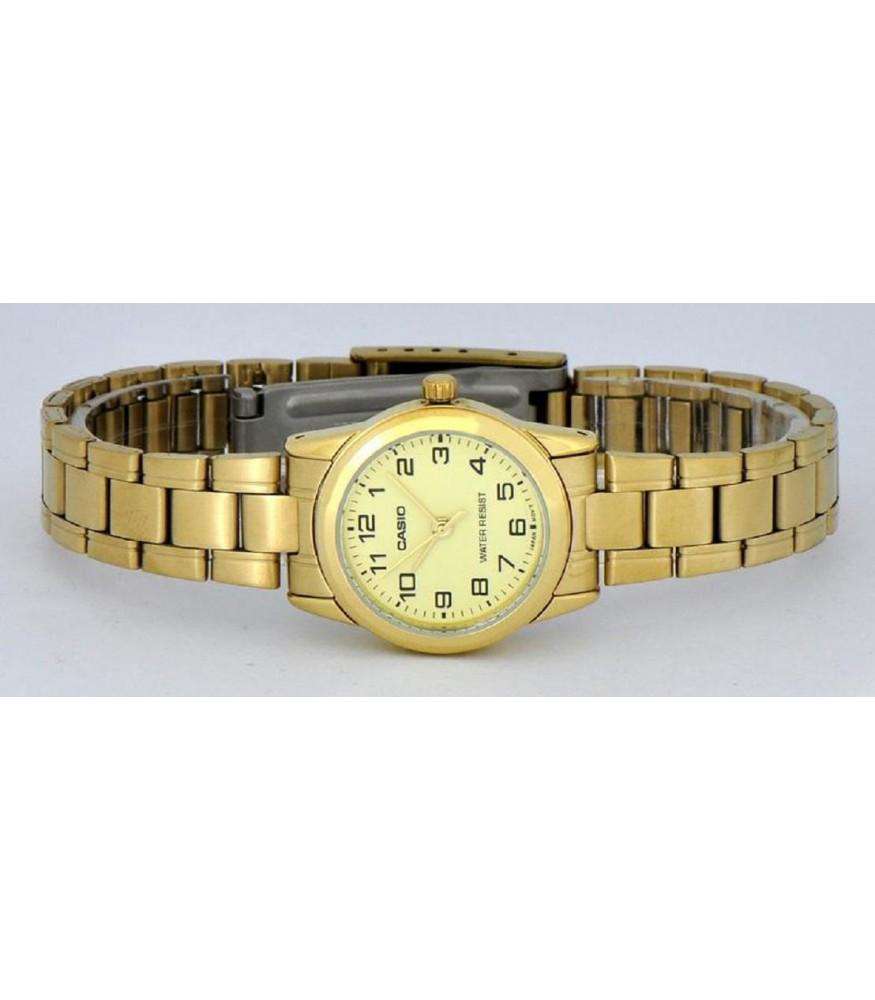 Casio LTP-V001G-9B Gold Plated Watch for Women-Watch Portal Philippines