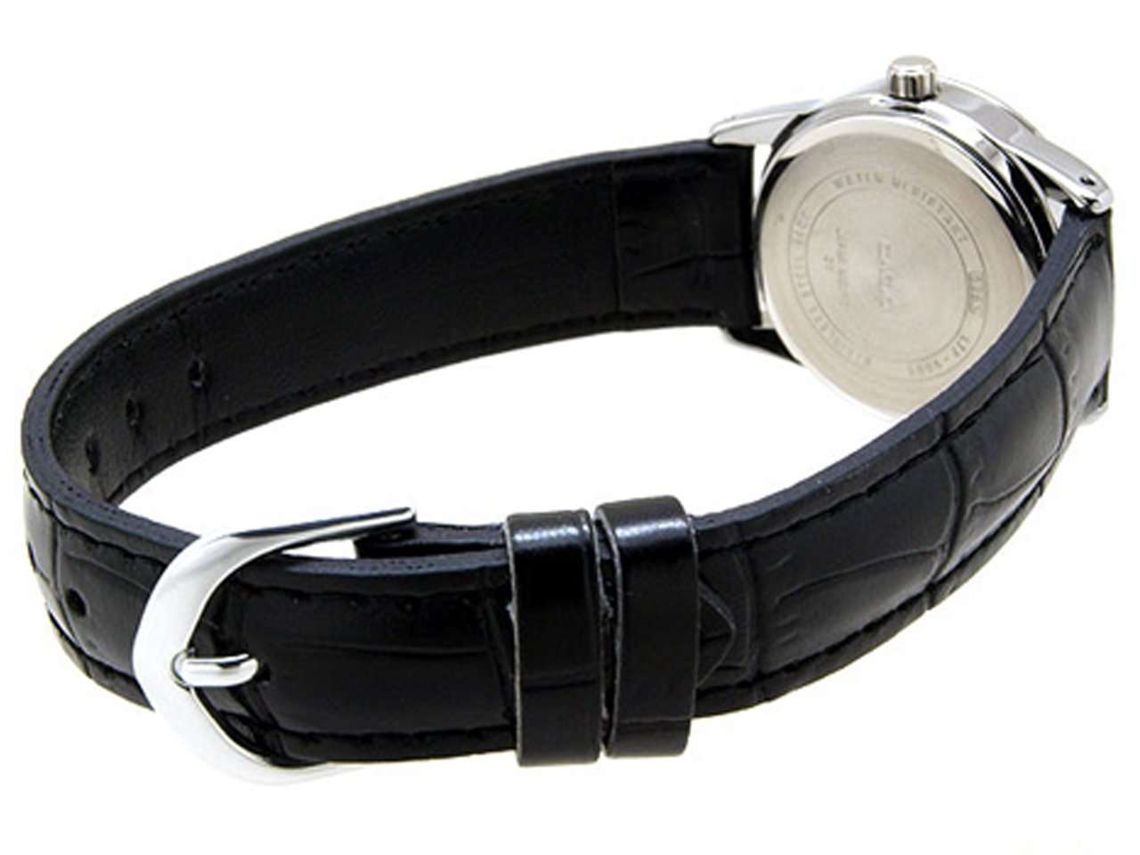 Casio LTP-V001L-1B Black Leather Watch for Women-Watch Portal Philippines