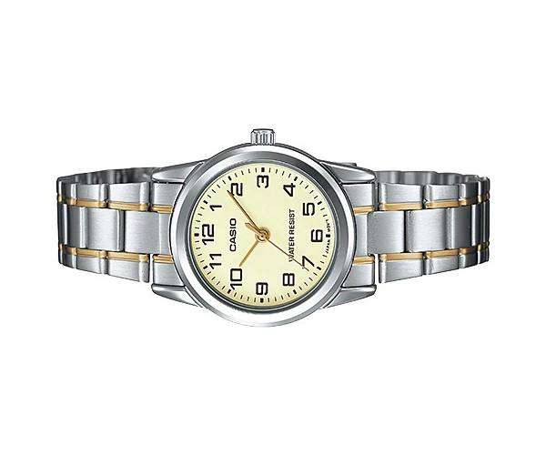 Casio LTP-V001SG-9B Two-tone Stainless Steel Watch for Women-Watch Portal Philippines